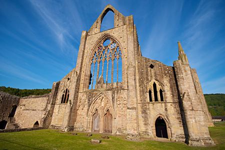 Tintern Abbey in The Wye Valley